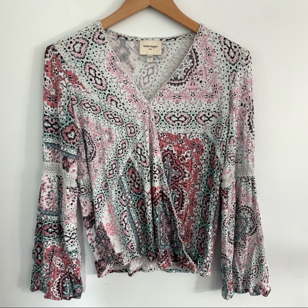 Haute hippie malia top